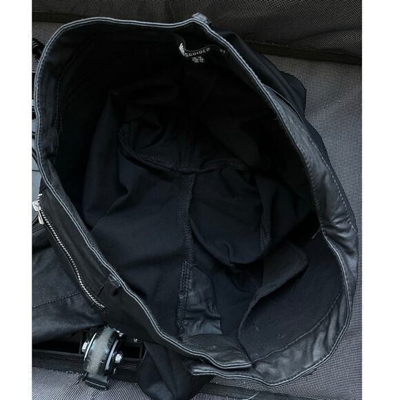 Missguided Moto coated vice skinny jeans in black with zip details size 12 $45 - Picture 11 of 12